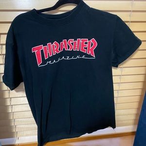 black thrasher shirt